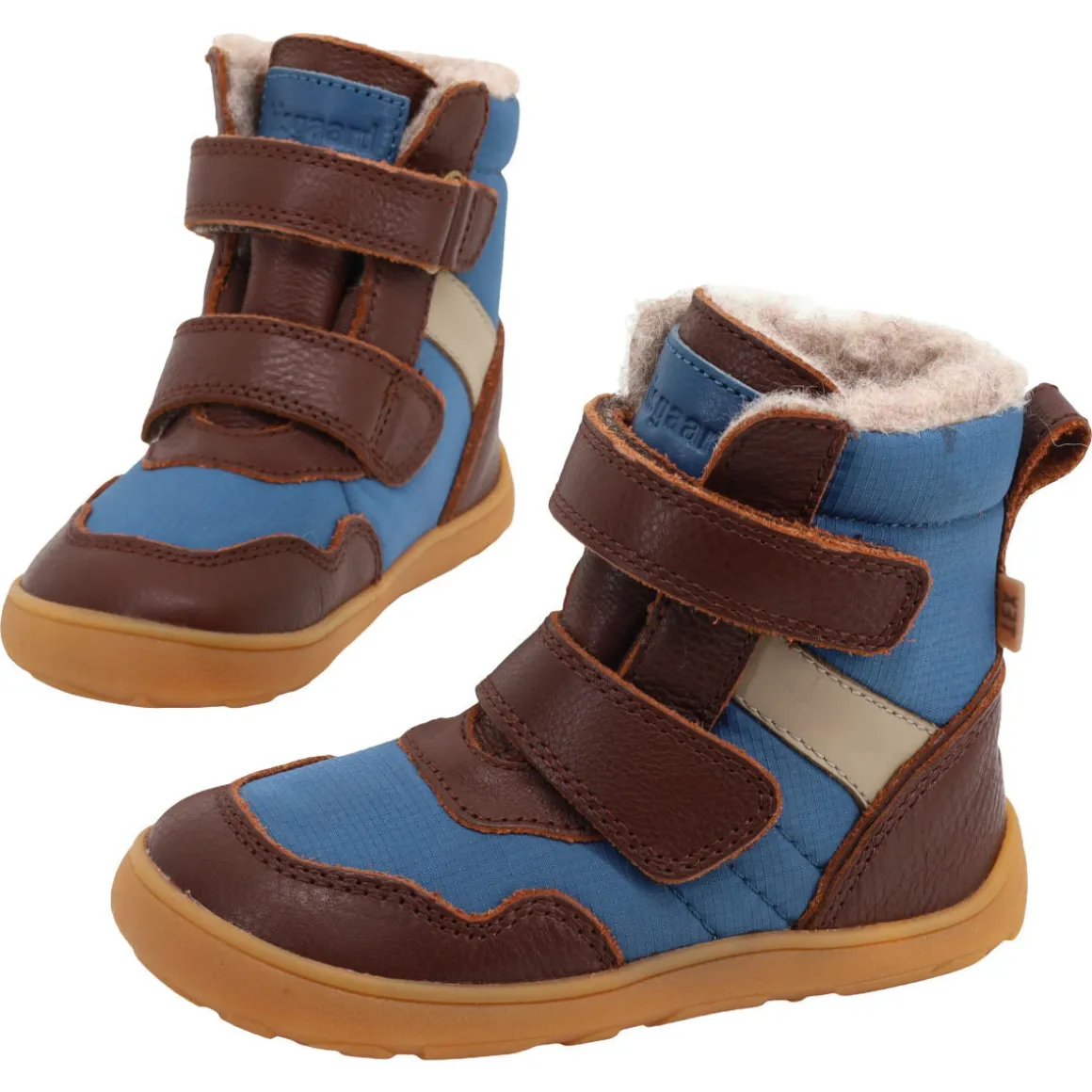 Bisgaard ~ Timo Winterstiefel + Tex ~ Dark Brown & Blue