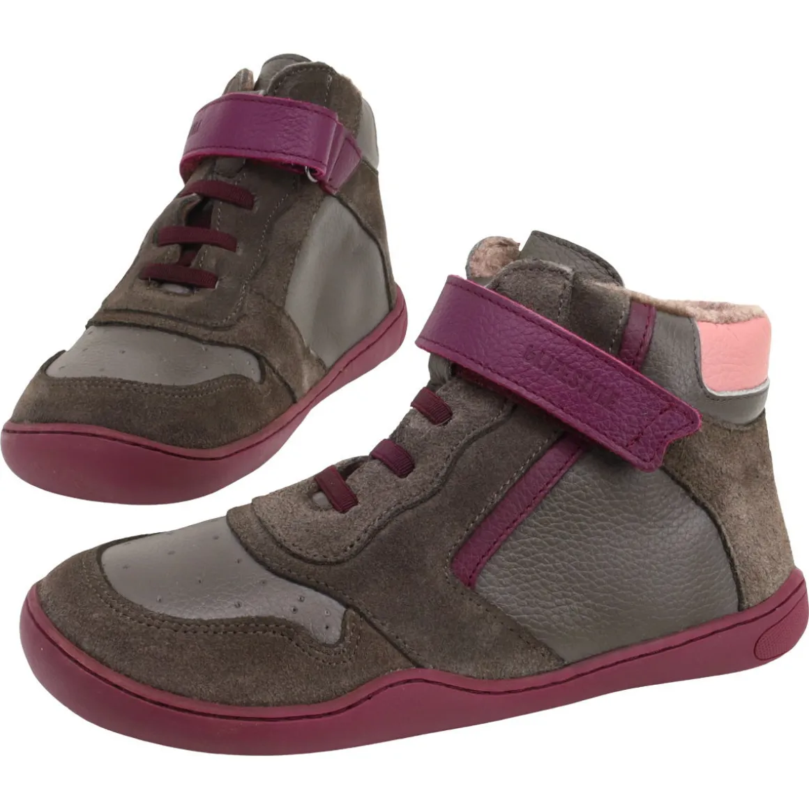 bLifestyle ~ Anurafrosch HighCut Sneaker Warm ~ Anthrazit