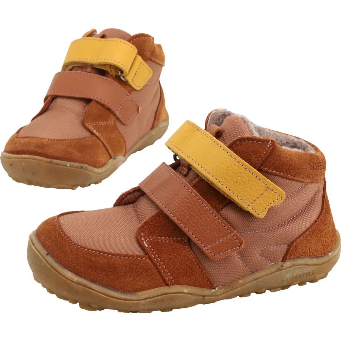 bLifestyle ~ Biber MidCut Klett Warm + TEX ~ Haselnuss