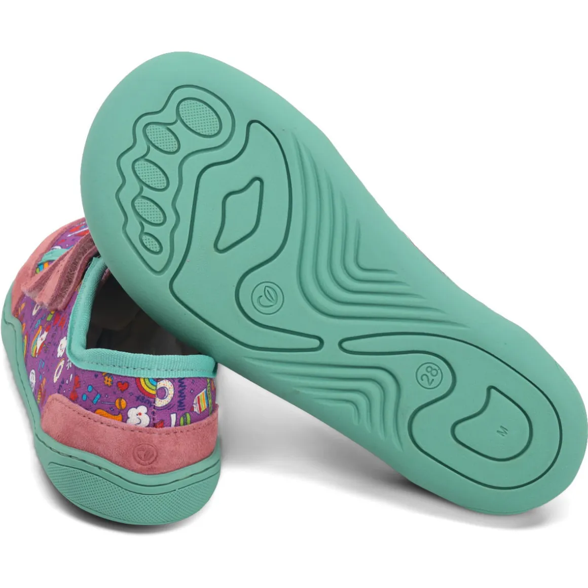 bLifestyle Fun ~ Nasenaffe LowCut Klettschuh ~ Wolkenrosa Einhorn