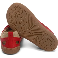 bLifestyle ~ Kammmolch Sandale Nappa ~ Kirschrot