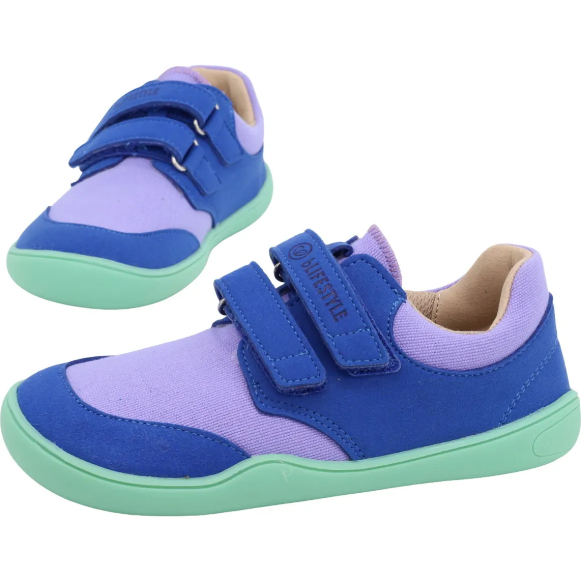bLifestyle ~ Krokodil LowCut Klettschuh Vegan ~ Seeblau