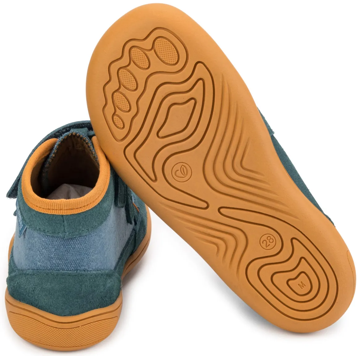 bLifestyle ~ Nasenaffe MidCut Klettschuh ~ Petrol
