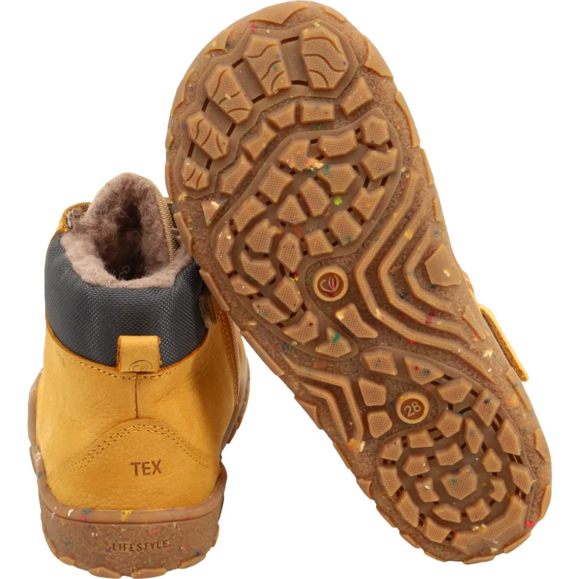 bLifestyle ~ Schwarzbär HighCut Schnürer Winter + TEX ~ Sand