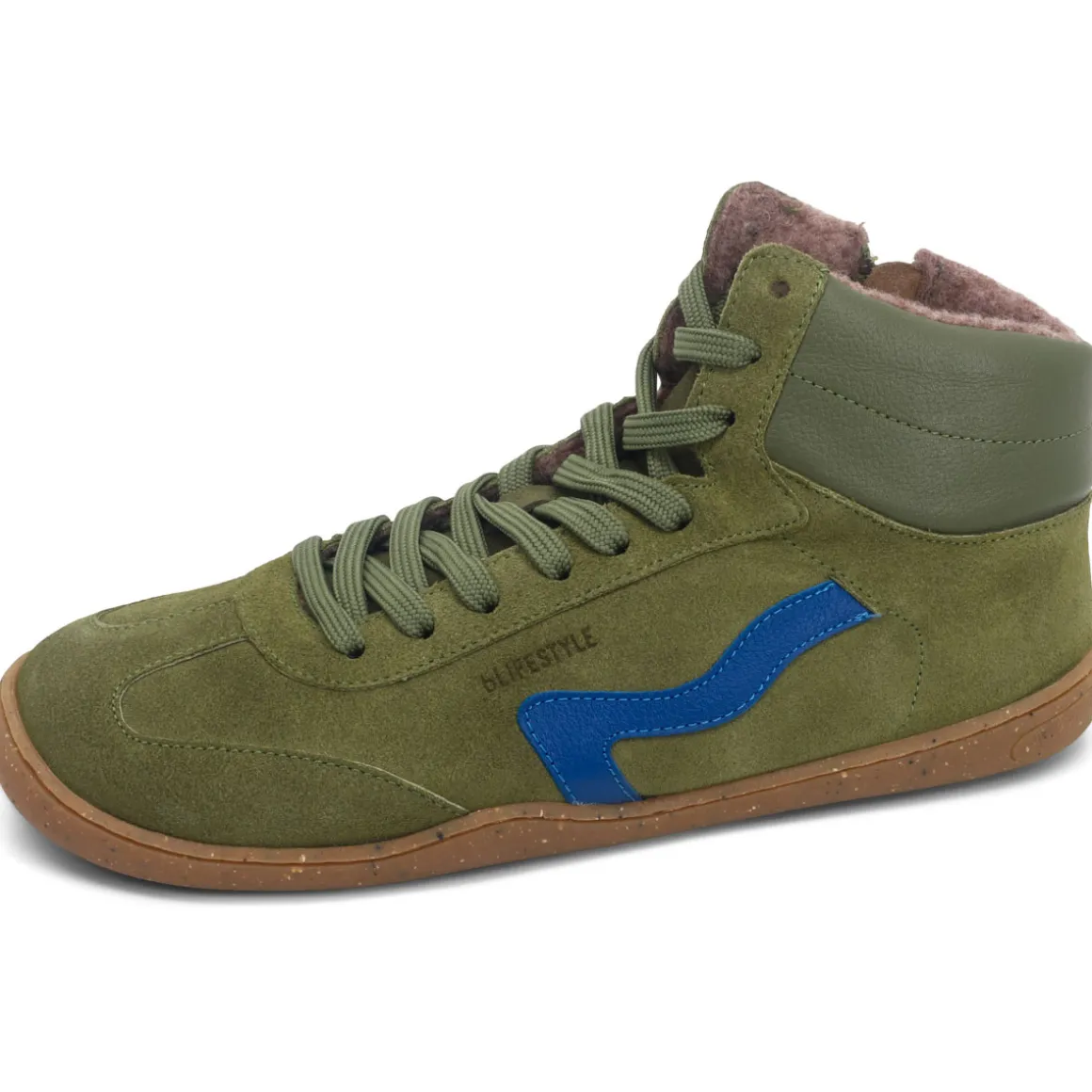 bLifestyle ~ Wildbiene Teens MidCut Schnürer Warm ~ Khaki