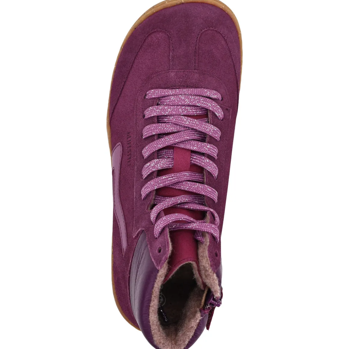 bLifestyle ~ Wildbiene Teens MidCut Schnürer Warm ~ Pflaume
