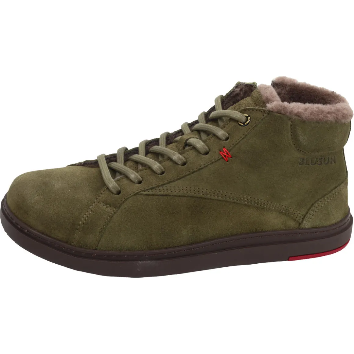 blusun ~ MidCut Stiefel Winter ~ Olive