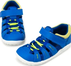 bobux i-walk ~ Summit Sandale ~ Snorkel Blue & Sunny Lime