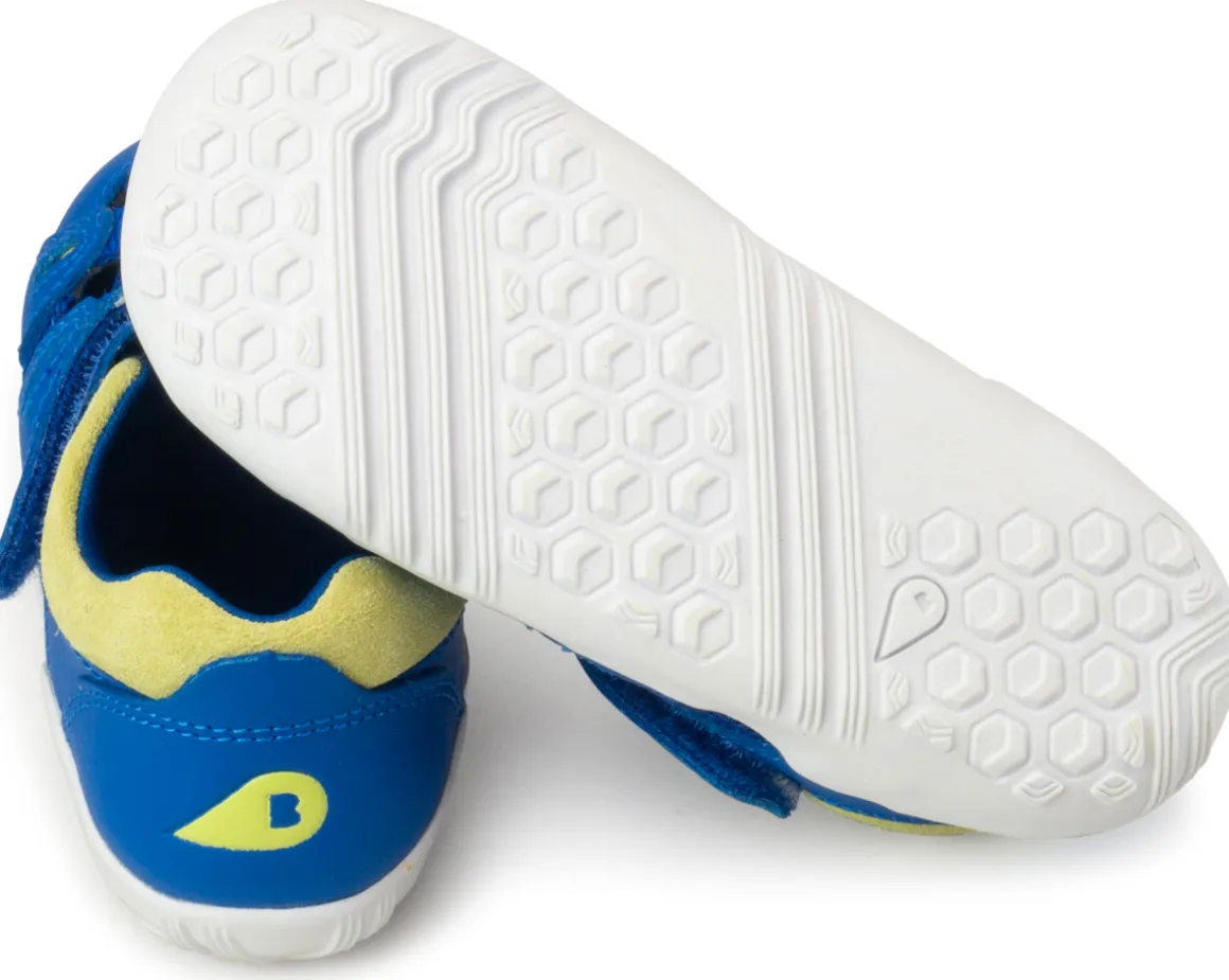 bobux i-walk ~ Summit Sandale ~ Snorkel Blue & Sunny Lime