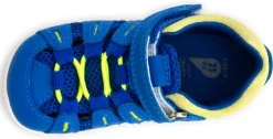 bobux step-up ~ Summit Sandale ~ Snorkel Blue & Sunny Lime