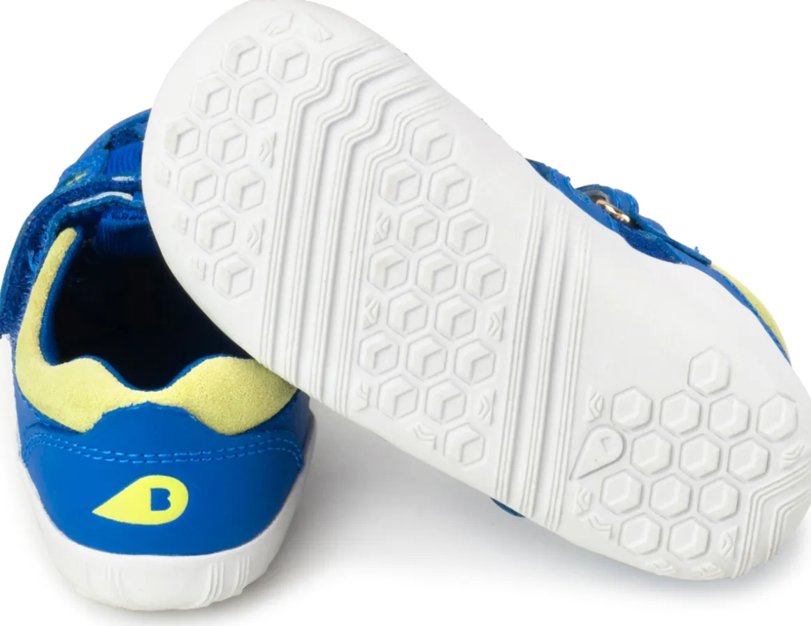 bobux step-up ~ Summit Sandale ~ Snorkel Blue & Sunny Lime