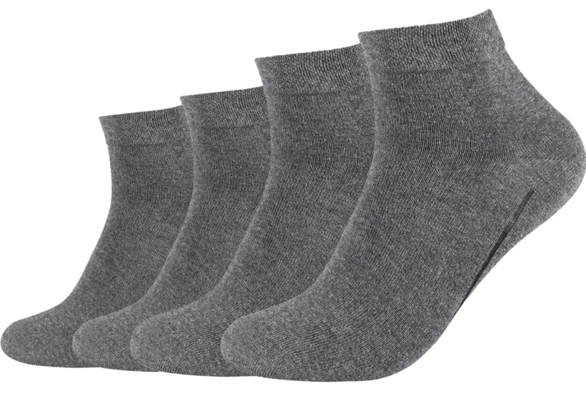 Camano ~ Bambussocke 4er Pack ~ Dark Grey
