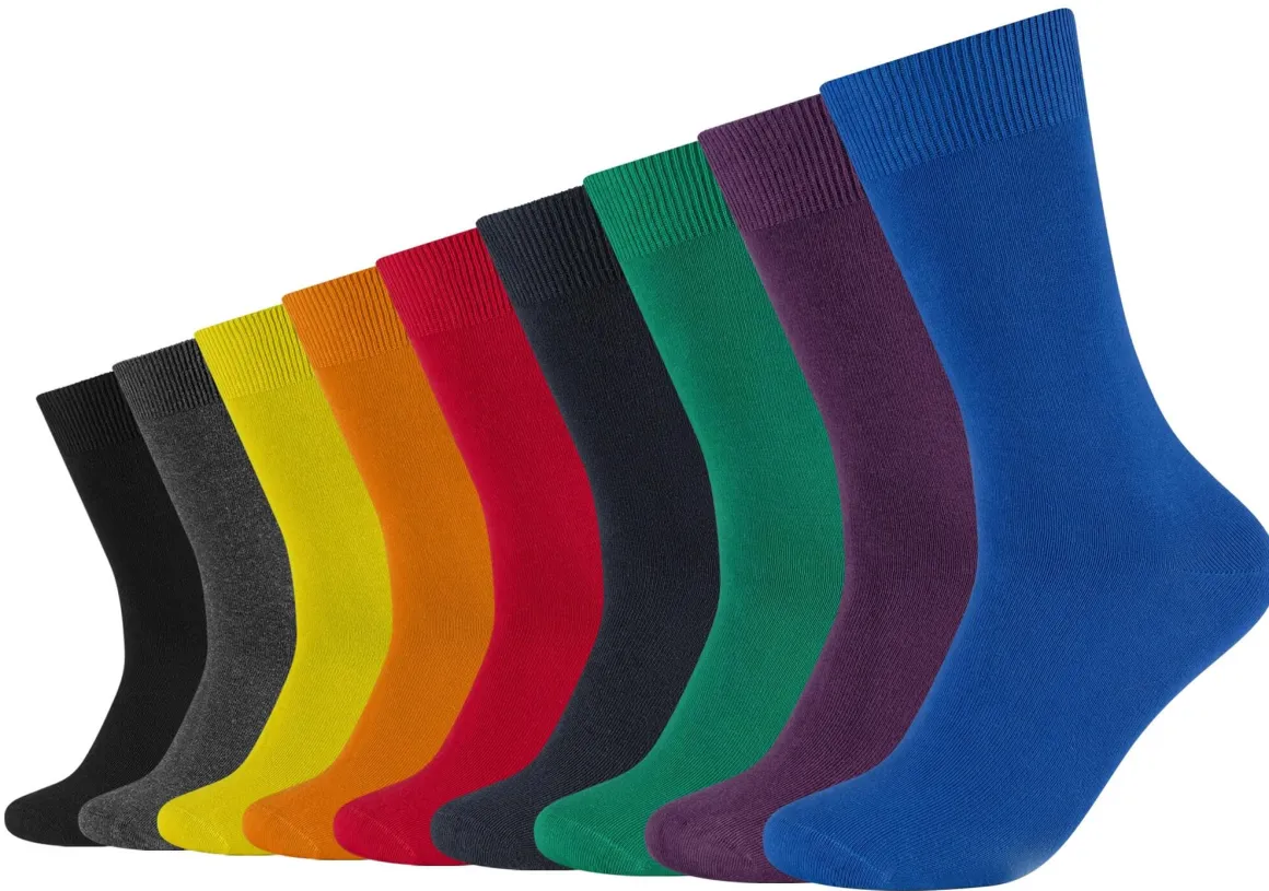 Camano ~ Baumwollsocke 9er Pack ~ Bunt