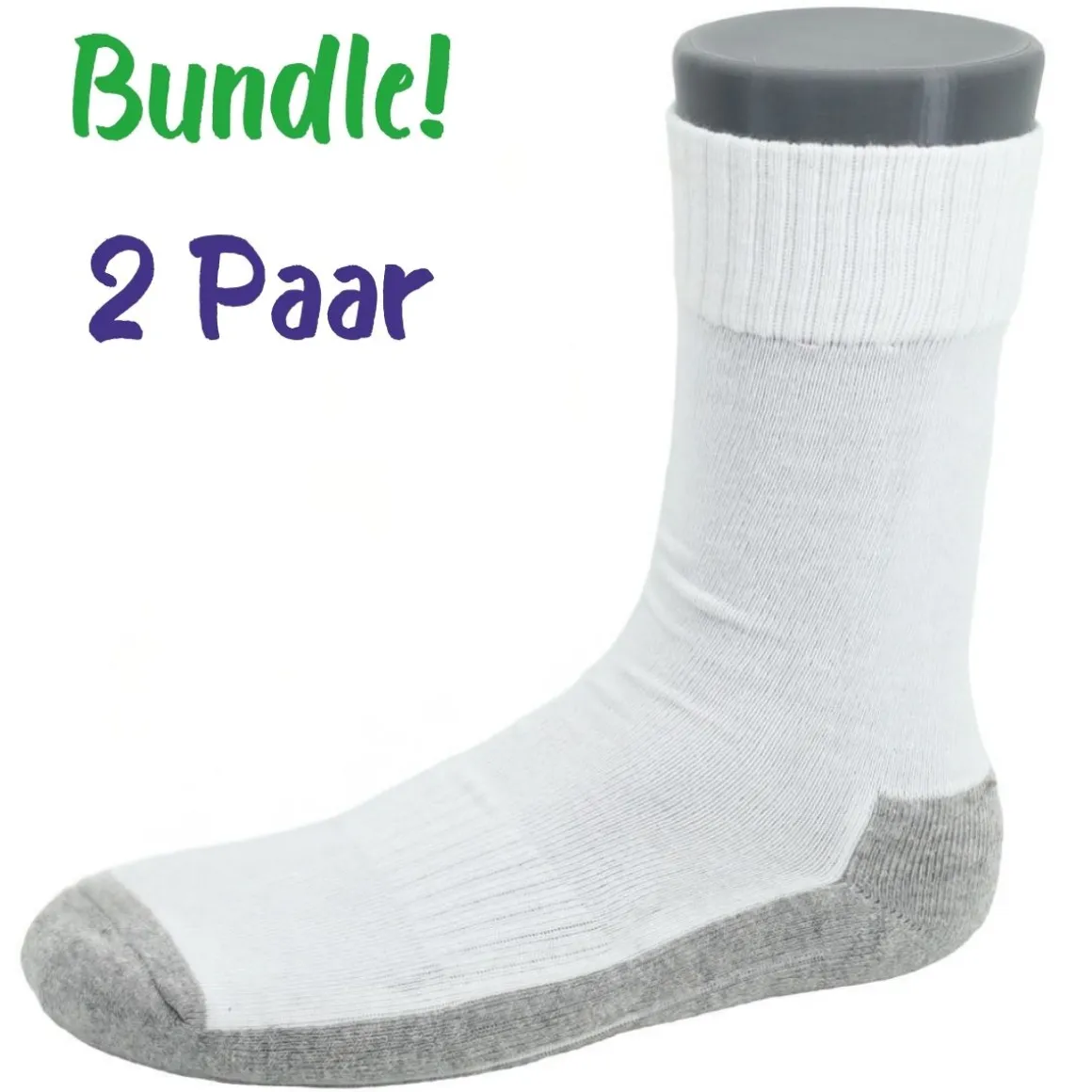Camano ~ Funktionssocke Sport 2er Pack ~ white
