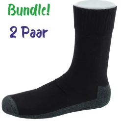 Camano ~ Funktionssocke Sport 2er Pack ~ schwarz