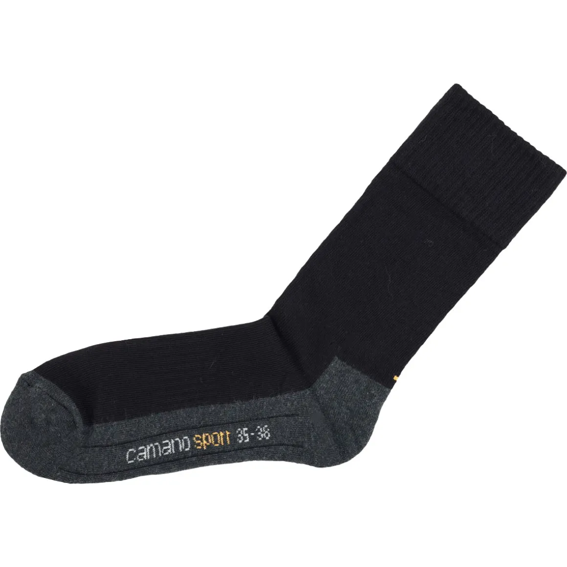 Camano ~ Funktionssocke Sport 2er Pack ~ schwarz