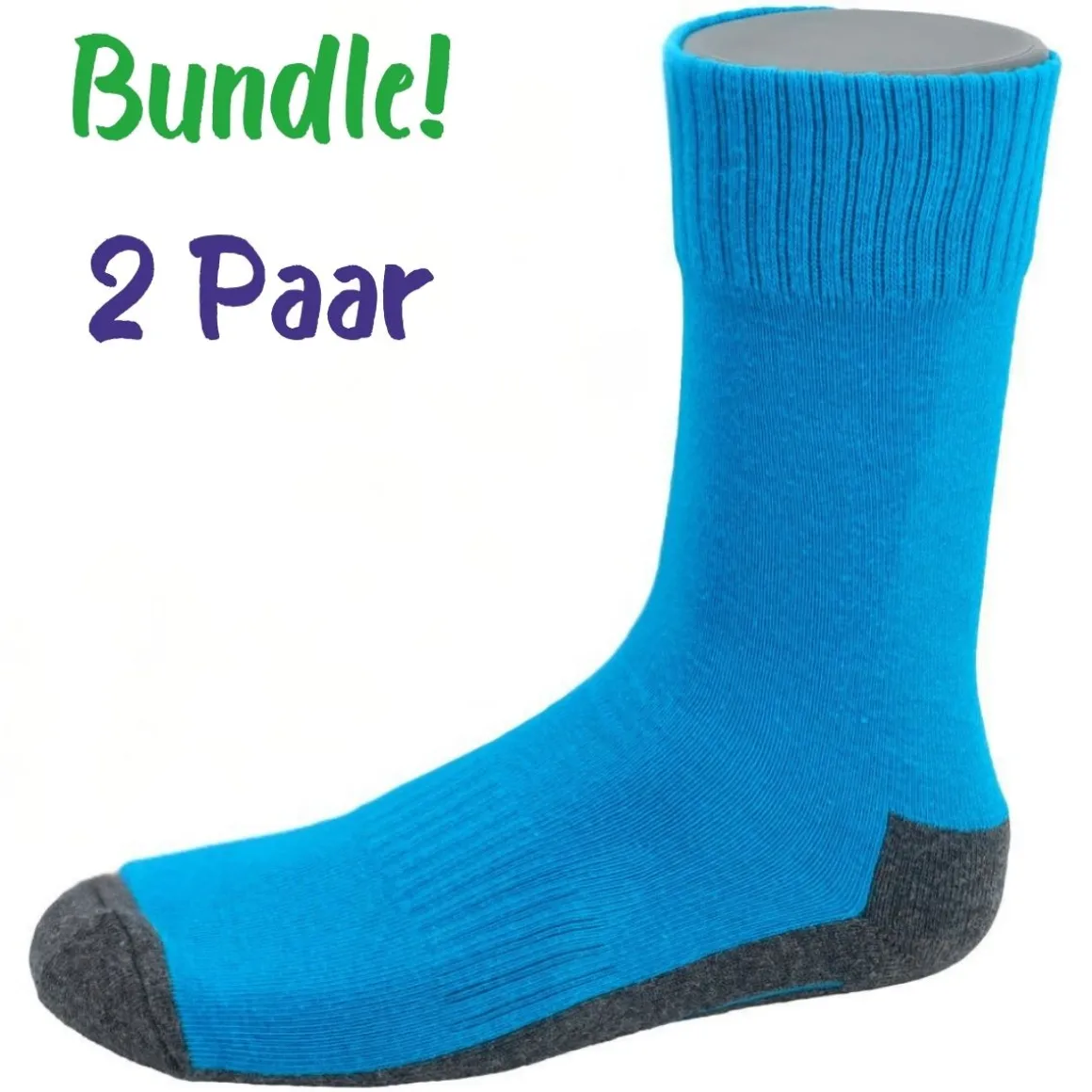 Camano ~ Funktionssocke Sport 2er Pack ~ türkis