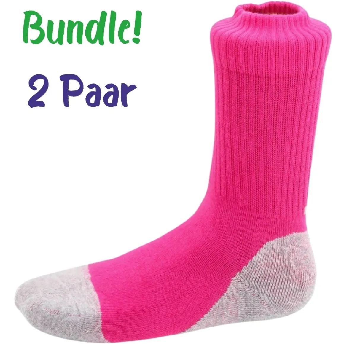 Camano kids ~ Funktionssocke Sport 2er Pack ~ Fuchsia