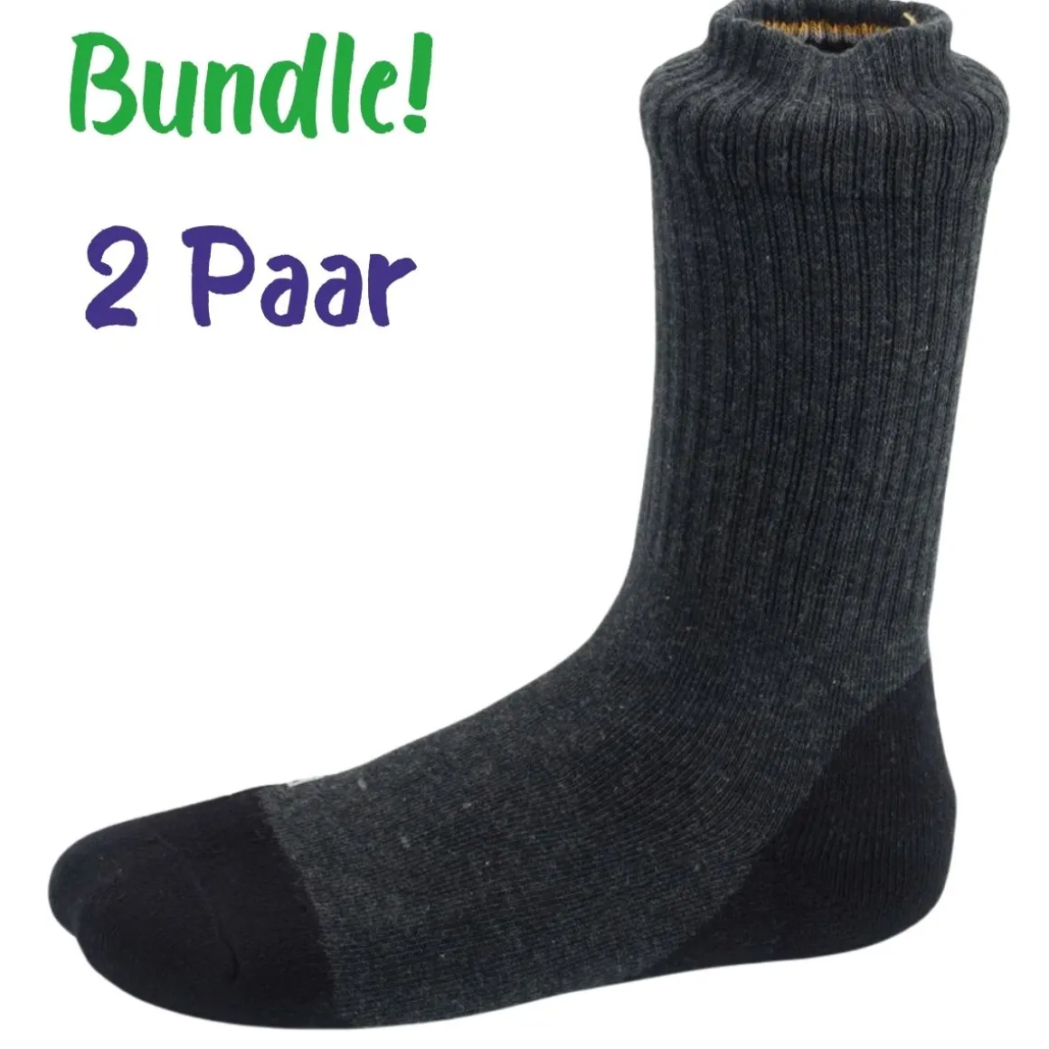Camano kids ~ Funktionssocke Sport 2er Pack ~ Schwarz