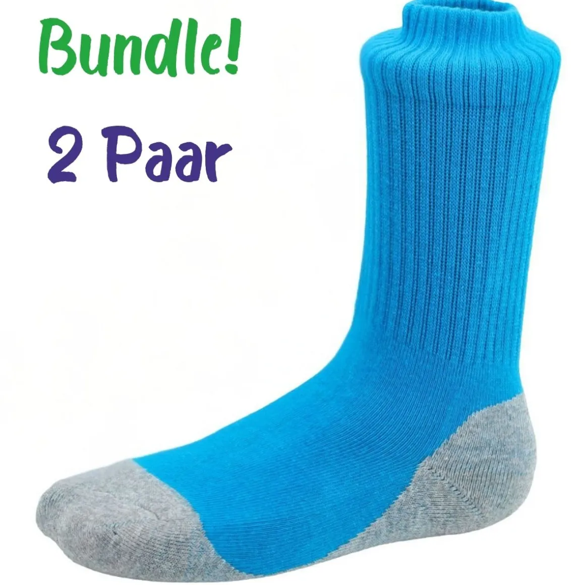 Camano kids ~ Funktionssocke Sport 2er Pack ~ Türkis