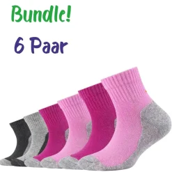 Camano ~ Kurzsocke Pro-Tex-Funktion 6er Pack ~ Fuchsia