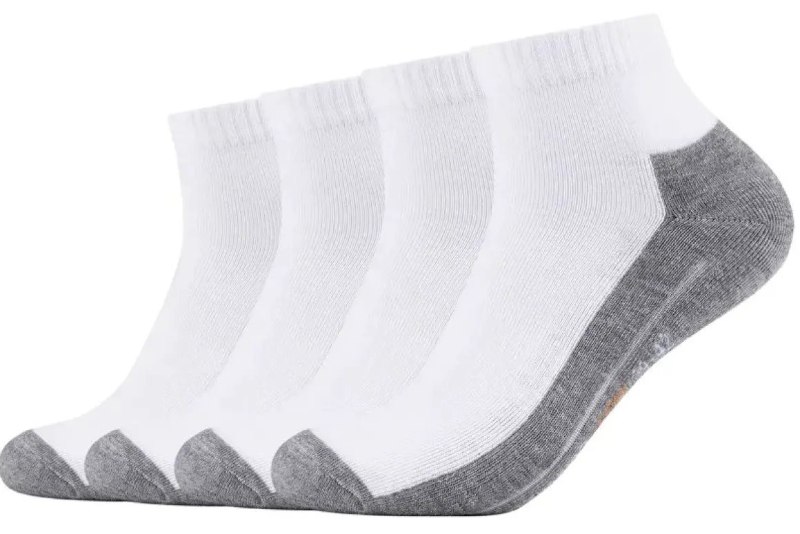Camano ~ Kurzsocke Sport Pro-Tex-Funktion 4er Pack ~ white