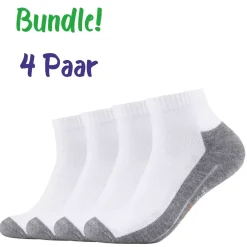 Camano ~ Kurzsocke Sport Pro-Tex-Funktion 4er Pack ~ white