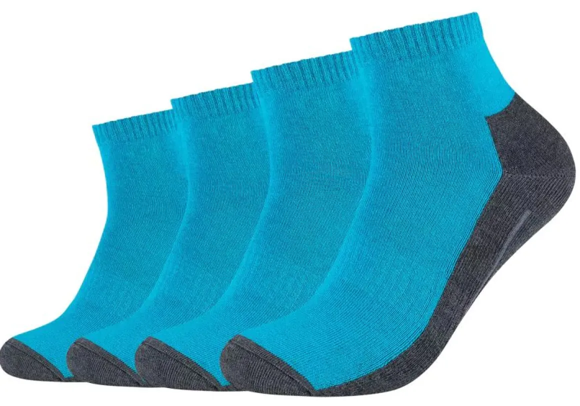 Camano ~ Kurzsocke Sport Pro-Tex-Funktion 4er Pack ~ turquoise