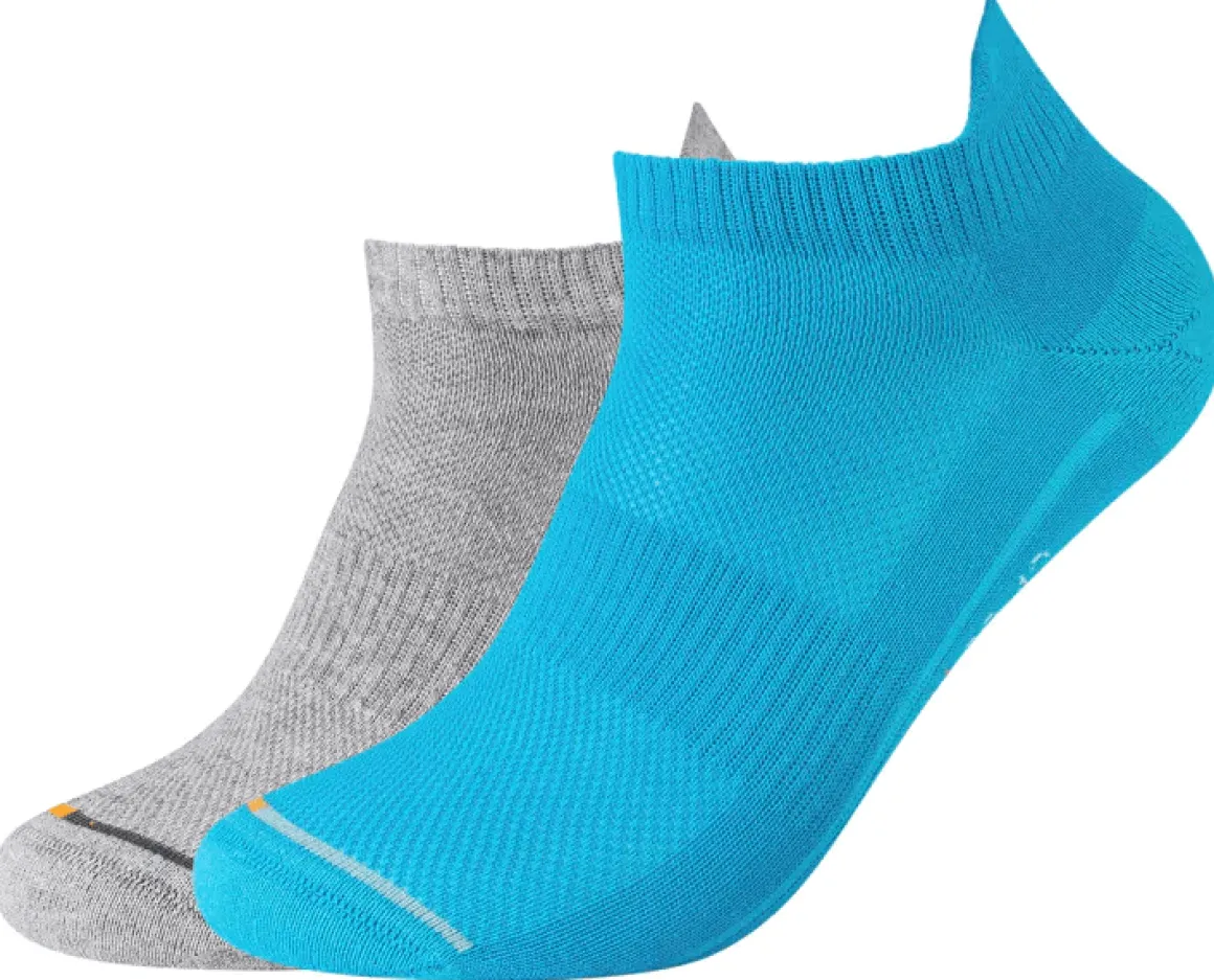 Camano ~ Sneaker Funktionssocke 2er Pack ~ Turquoise