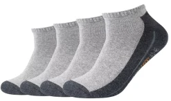 Camano ~ Sneakersocke Pro-Tex-Funktion 4er Pack ~ Grey Melange