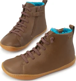 Camper kids ~ (W) Peu Cami MidCut Winter ~ Braun