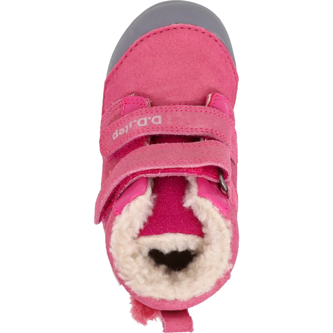 DD Step ~ HighCut Klettschuh Leder Winter ~ Pink Deer