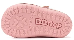 DD Step ~ Leder MidCut Klettschuh UV ~ Pink Rainbow
