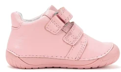 DD Step ~ Leder MidCut Klettschuh UV ~ Pink Rainbow