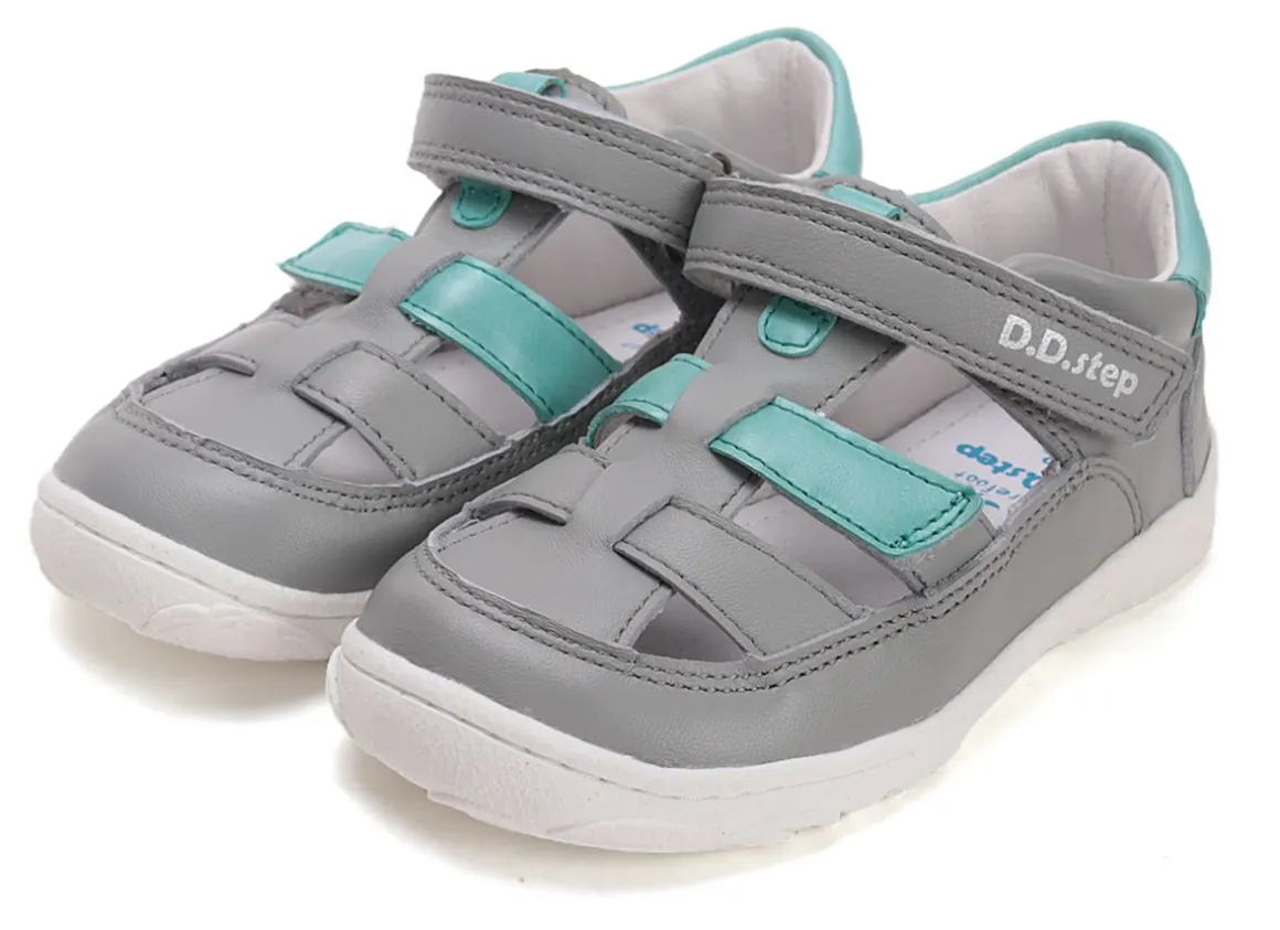DD Step ~ Sandale Leder ~ Grey