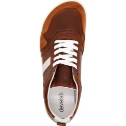 Develab |a ~ LowCut Sneaker Schnür ~ Cognac