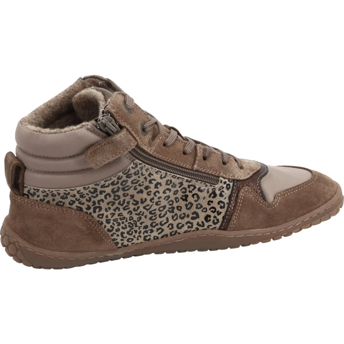 Develab |a ~ MidCut Sneaker Wam ~ Leo Taupe