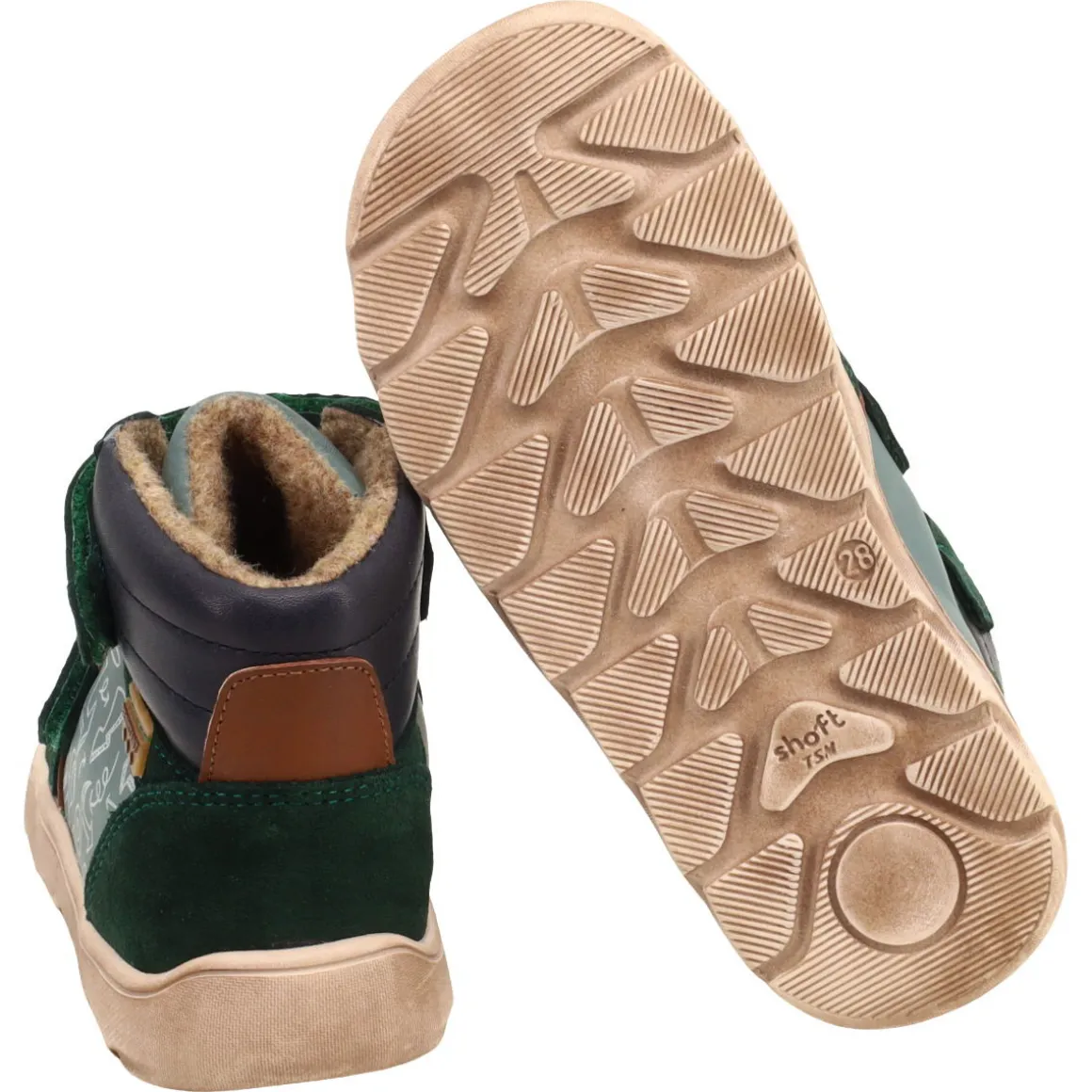 Develab ~ HighCut Klettschuh Warm + TEX ~ Green Fantasy