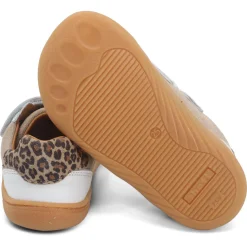 Develab ~ LowCut Leder Sneaker Klett ~ Leo Beige