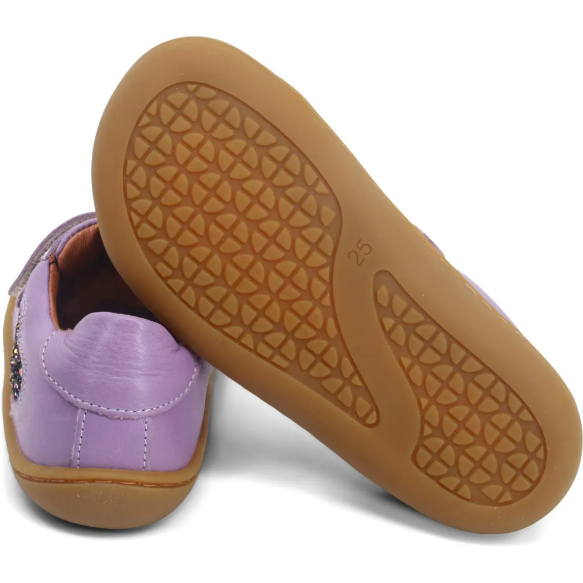 Develab ~ LowCut Leder Sneaker Klett ~ Purple