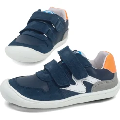 Develab ~ LowCut Sport Sneaker Klett ~ Navy Suede
