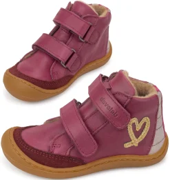 Develab ~ MidCut Klettschuh Warm ~ Burgundy