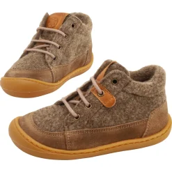 Develab ~ MidCut Lauflernschuh Merino ~ Beige Combi