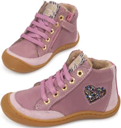 Develab ~ MidCut Schnürschuh Warm ~ Old Pink