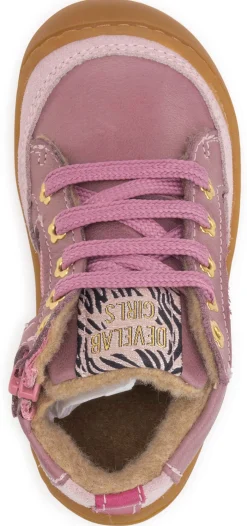 Develab ~ MidCut Schnürschuh Warm ~ Old Pink