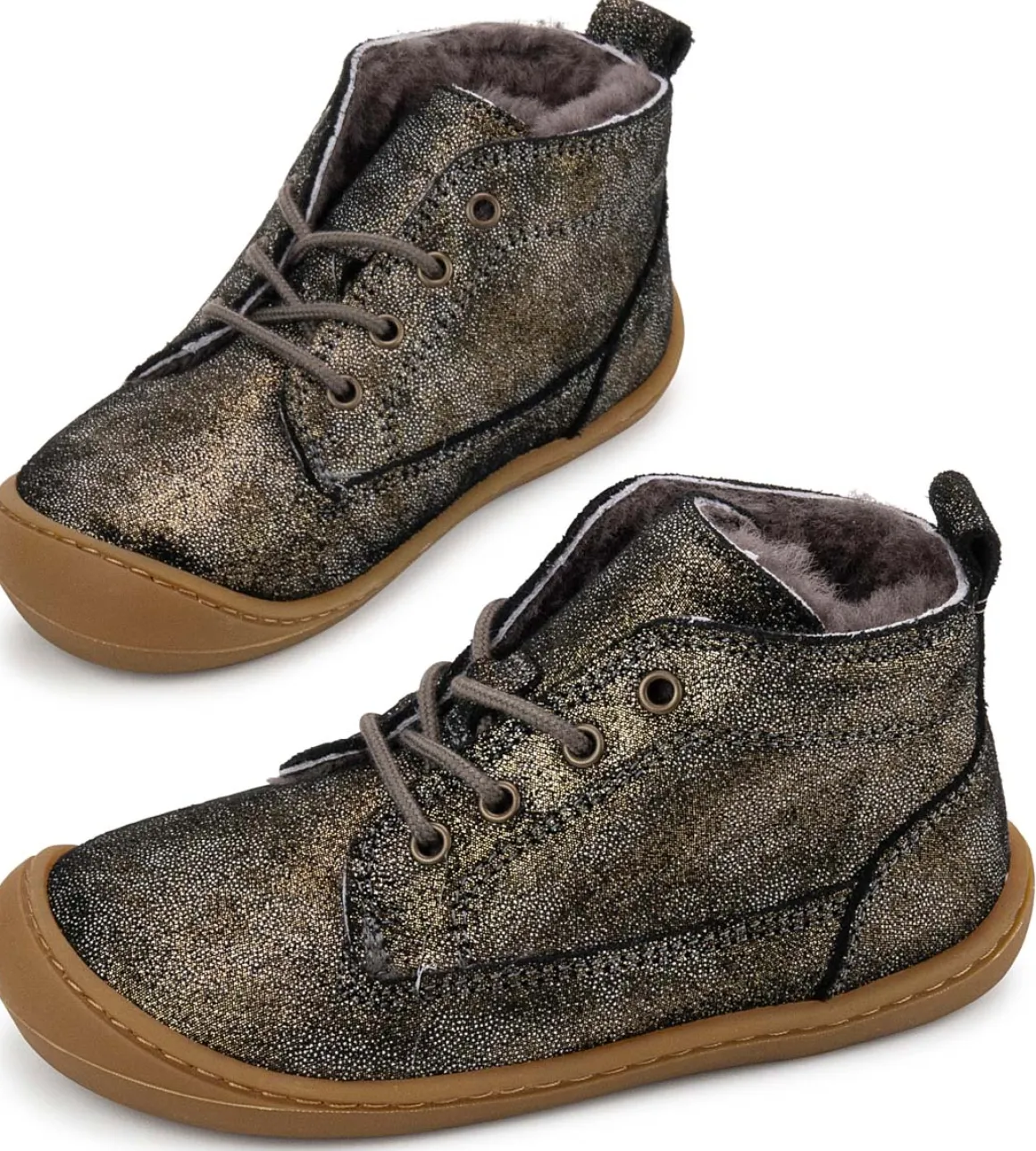 Develab ~ MidCut Schnürschuh Winter ~ Bronze