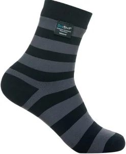 DexShell ~ wasserdichte Socke ~ Bambus ~ Schwarz/Grau