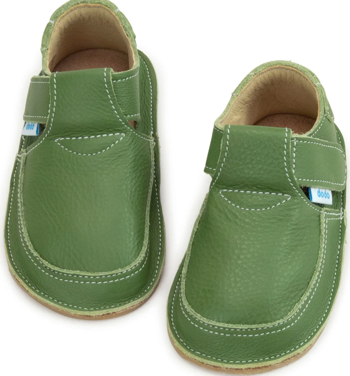 Dodo Shoes ~ Stella Klettschuh ~ Green Uni