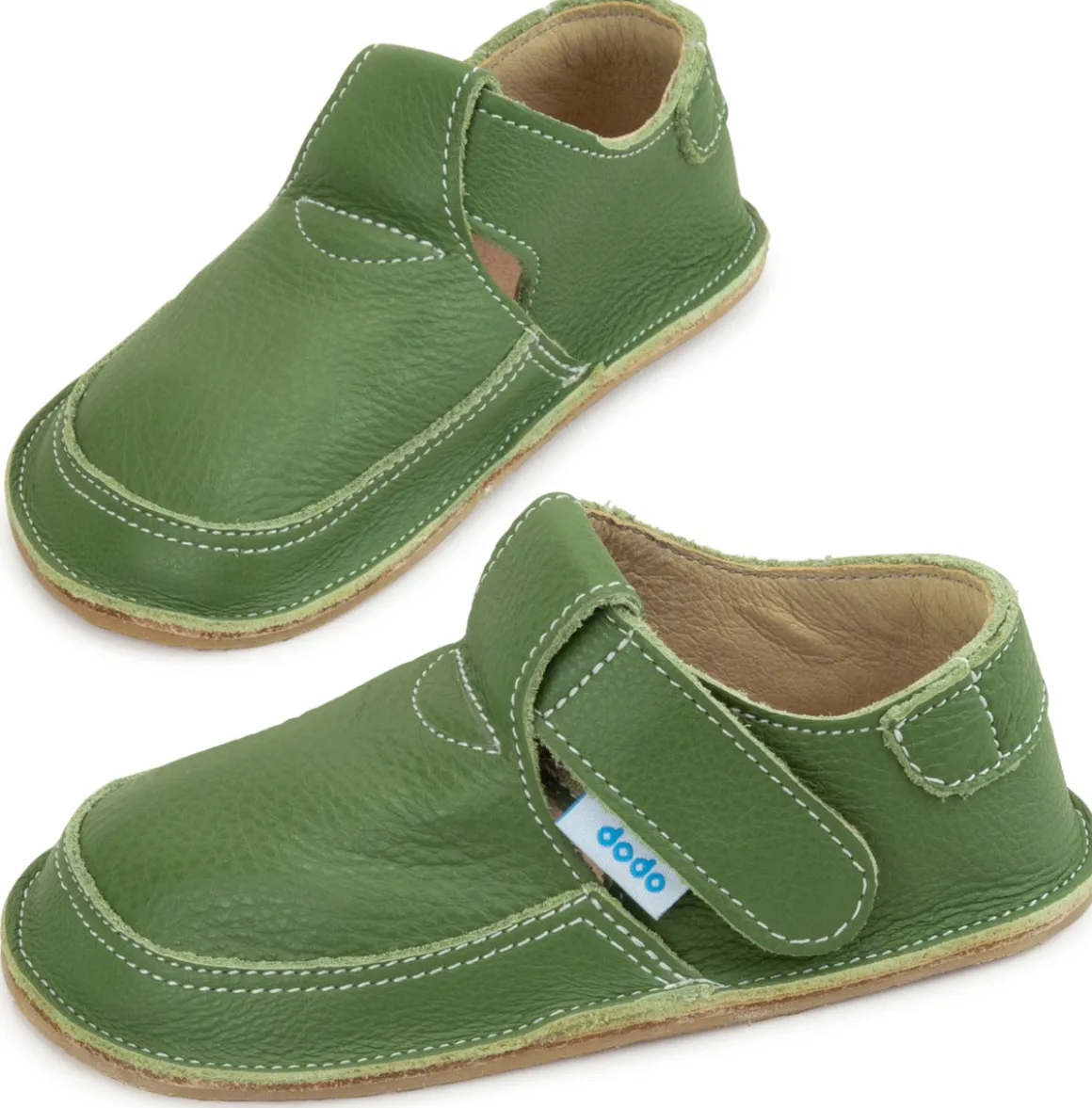 Dodo Shoes ~ Stella Klettschuh ~ Green Uni