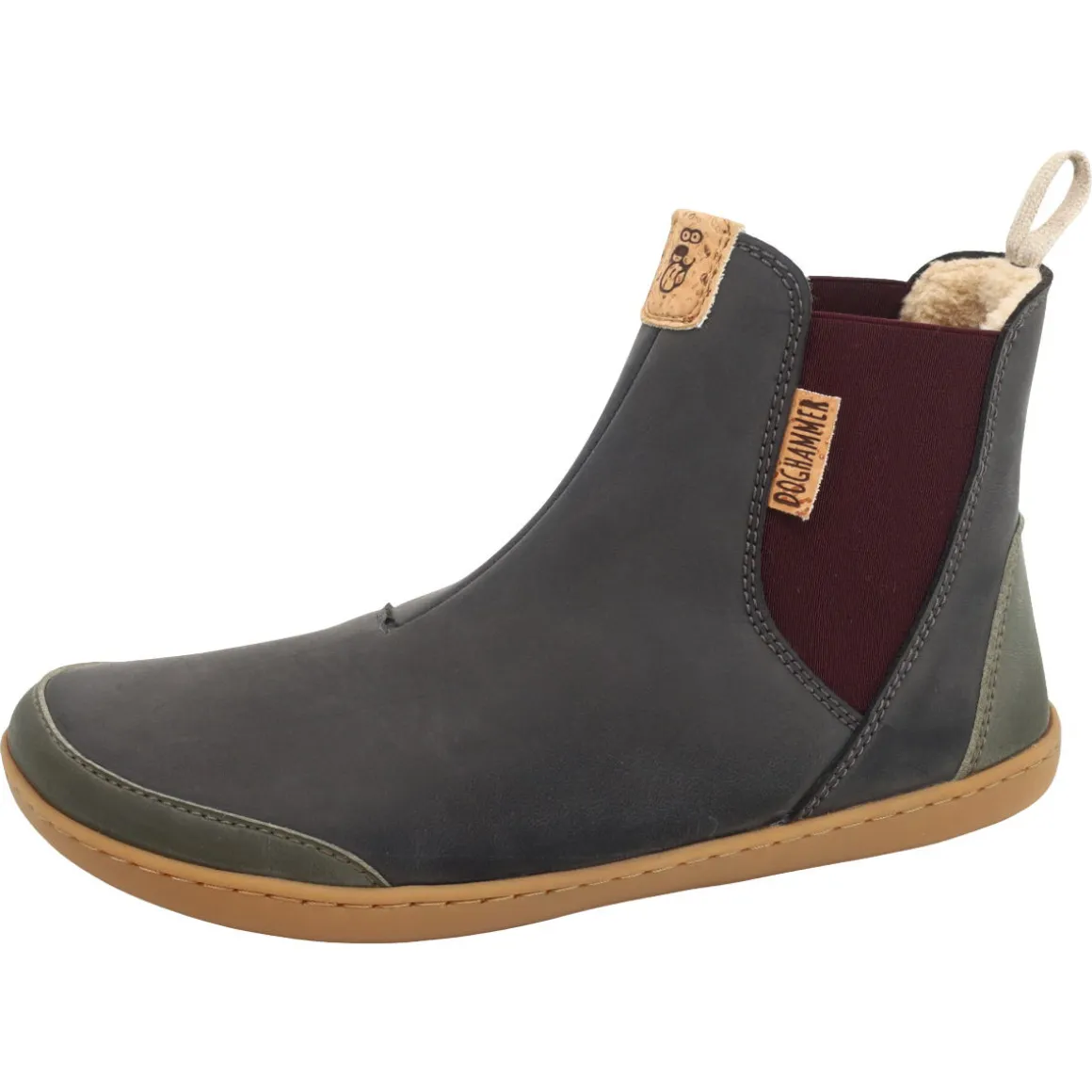 Doghammer Terrar ~ Chelsea Vegan Warm ~ Grey